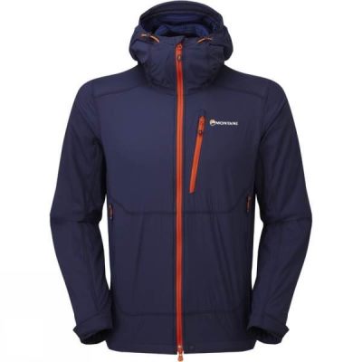 Chaquetas Montane Alpine Equaliser Hombre Azules / Naranjas - Chile ORN240397